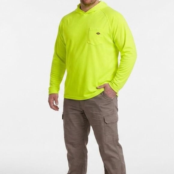 Dickies Other - Dickies Men's Green and Yellow Hoodie